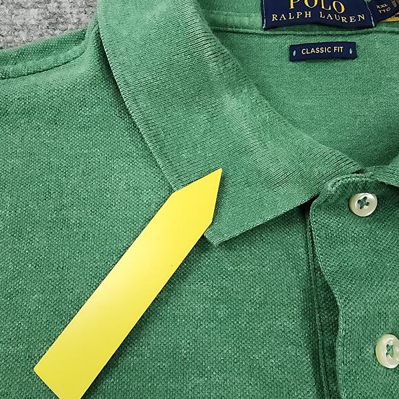 Polo Ralph Lauren Shirt Mens XXL Green Polo Short Sleeve Classic Fit Preppy - Picture 12 of 16